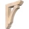 Ekena Millwork Imperial Slat Smooth Bracket w/ Offset Brace, Douglas Fir, 7 1/2"W x 30"D x 38"H BKT0806X30X38IMP06SDF - alternate 1